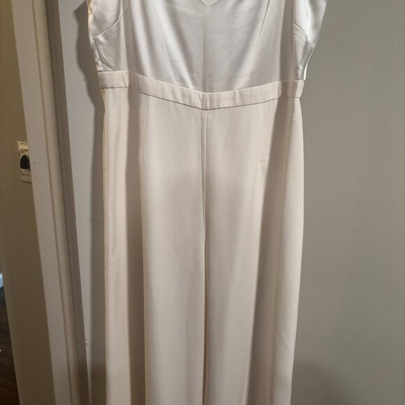 Jill Stuart Nicki White Jumpsuit Size 14 - Picture 5 of 14